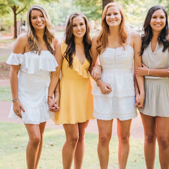 Asymmetrical ruffle dress - Picture 4 of 4